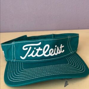 Titleist Pro V1 Teal Visor Hat